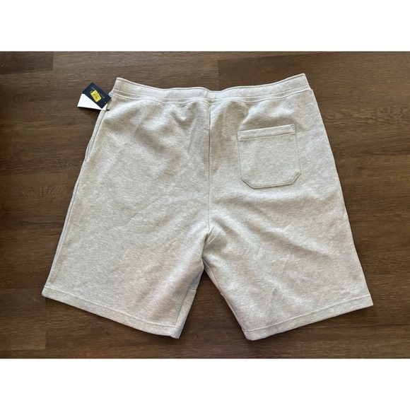 Polo Ralph Lauren Shorts Mens 2XL Big 2XB Gray Heather Performance Sweats Jogger - Picture 6 of 10